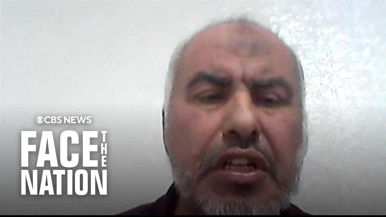 Hamas political spokesman gives combative interview to CBS News