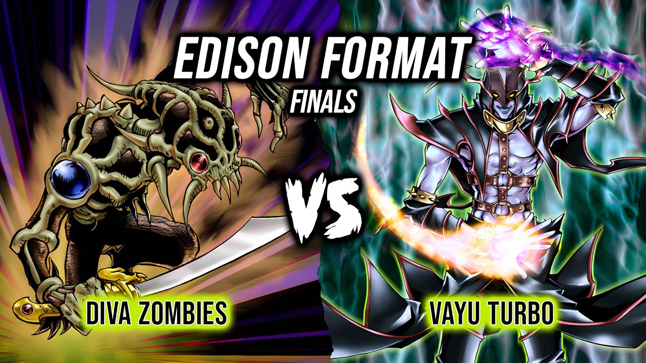 Yu-Gi-Oh! Edison Format Finals: Diva Hero Zombies Vs Vayu Turbo