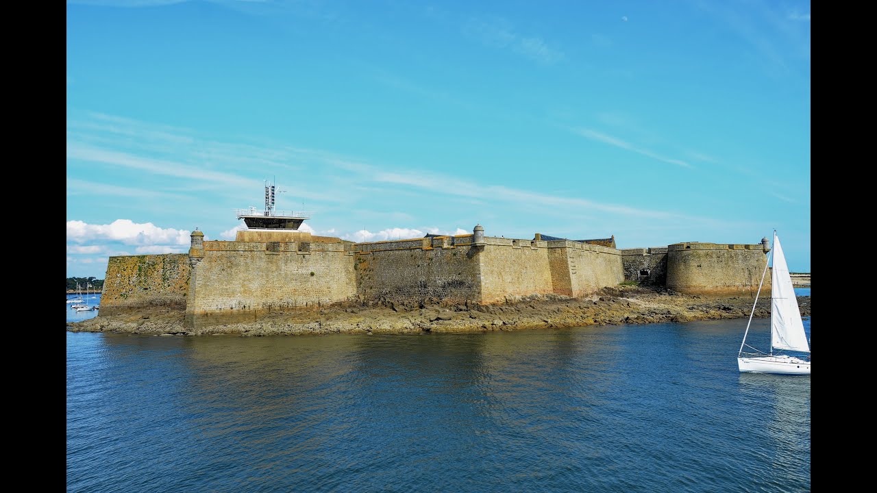 La citadelle de Port Louis (4K) - Porte de l'Orient - R&eacute;gion Bretagne - France