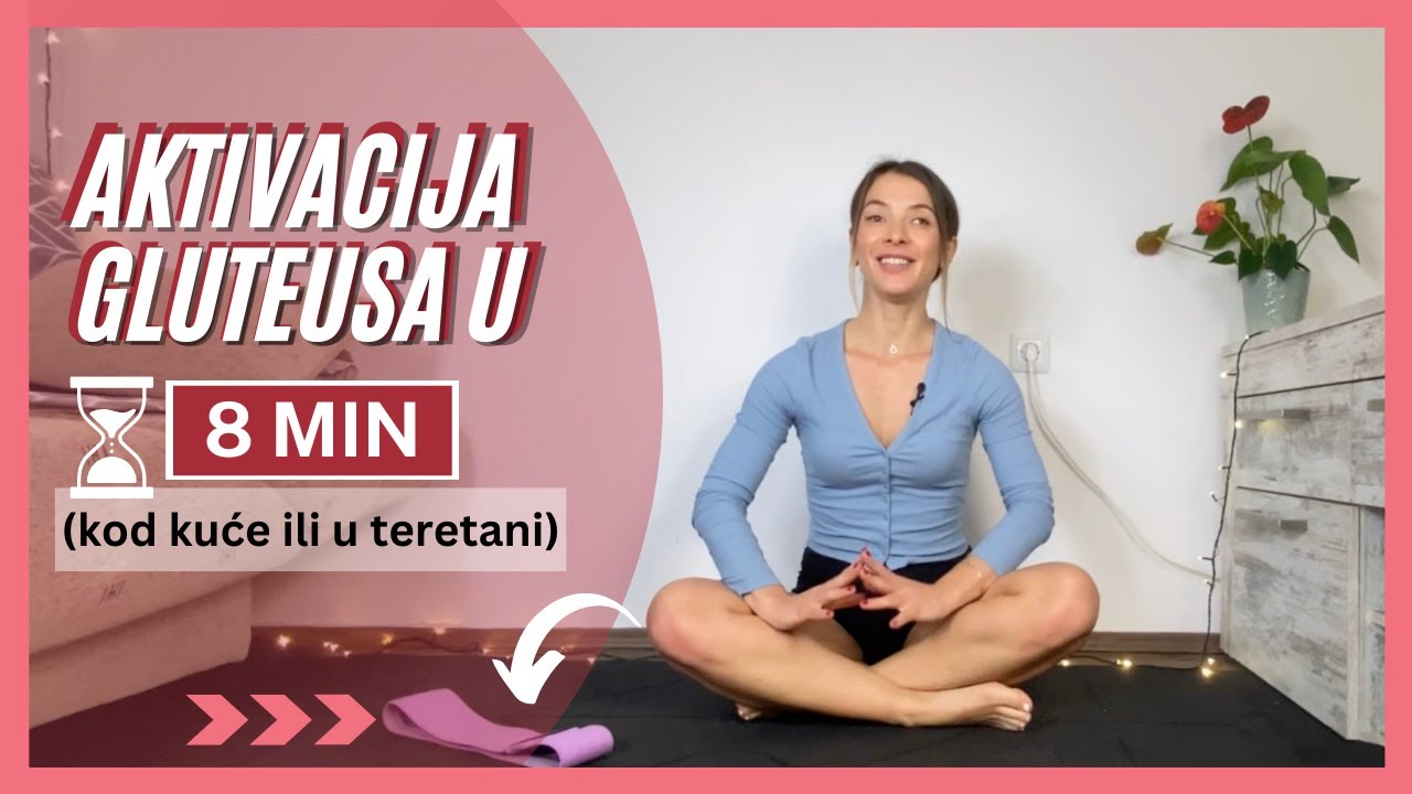 [Za BRŽE REZULTATE🤫] Aktiviraj gluteus sa ELASTIČNOM TRAKOM