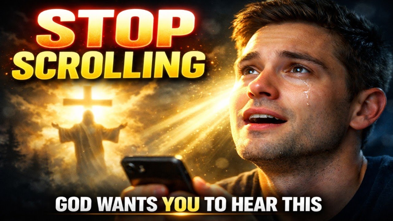 Stop Scrolling God Wants You To Hear This | God's Message Today