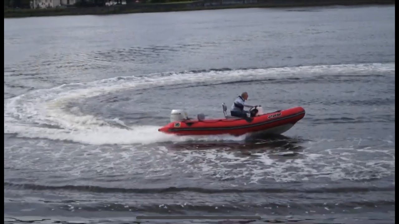 Zodiac Pro 5,0 м RIB с подвесным мотором Honda 50 л.с. — виртуальные морские испытания