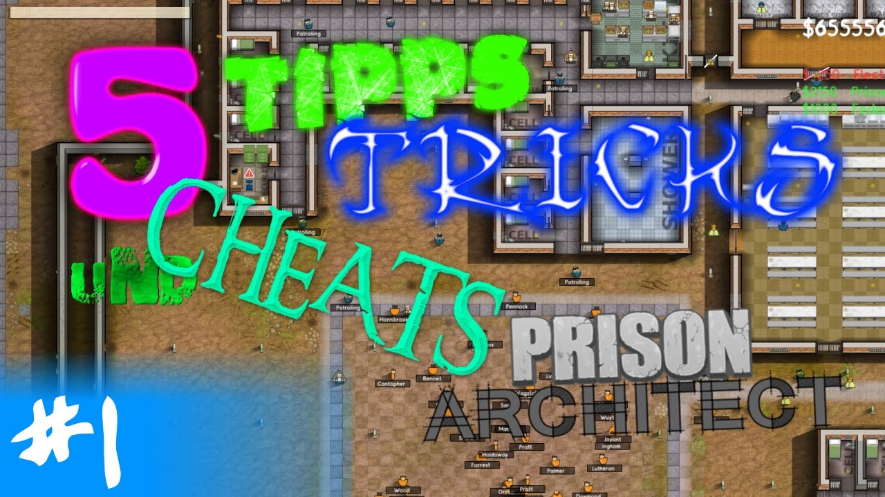 5 TIPPS, TRICKS & CHEATS für PRISON ARCHITECT | Feierfox