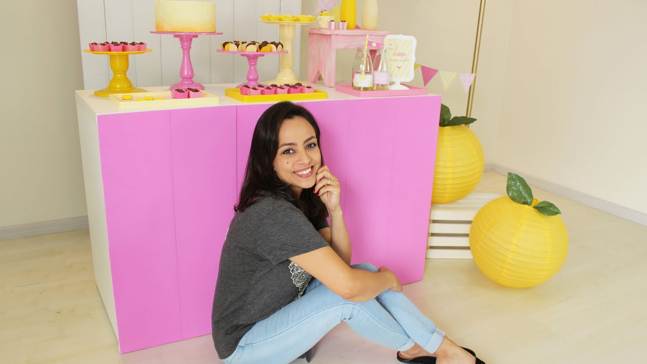 COMO FAZER UMA MESA FECHADA PARA DECORAÇÃO DE FESTA