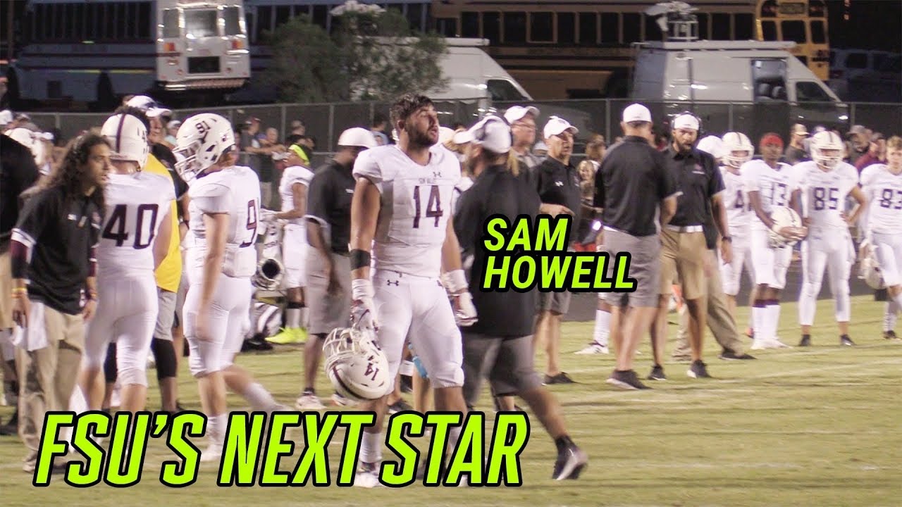 UNC Commit Sam Howell GOES OFF For 540 YARDS, 4 TDs & EPIC RUN! Plays LINEBACKER Too 😤