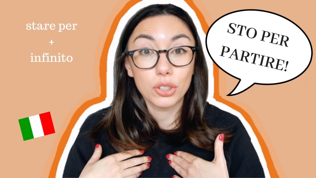 Stare per + infinito (to be about to)  | Learn Italian with Lucrezia