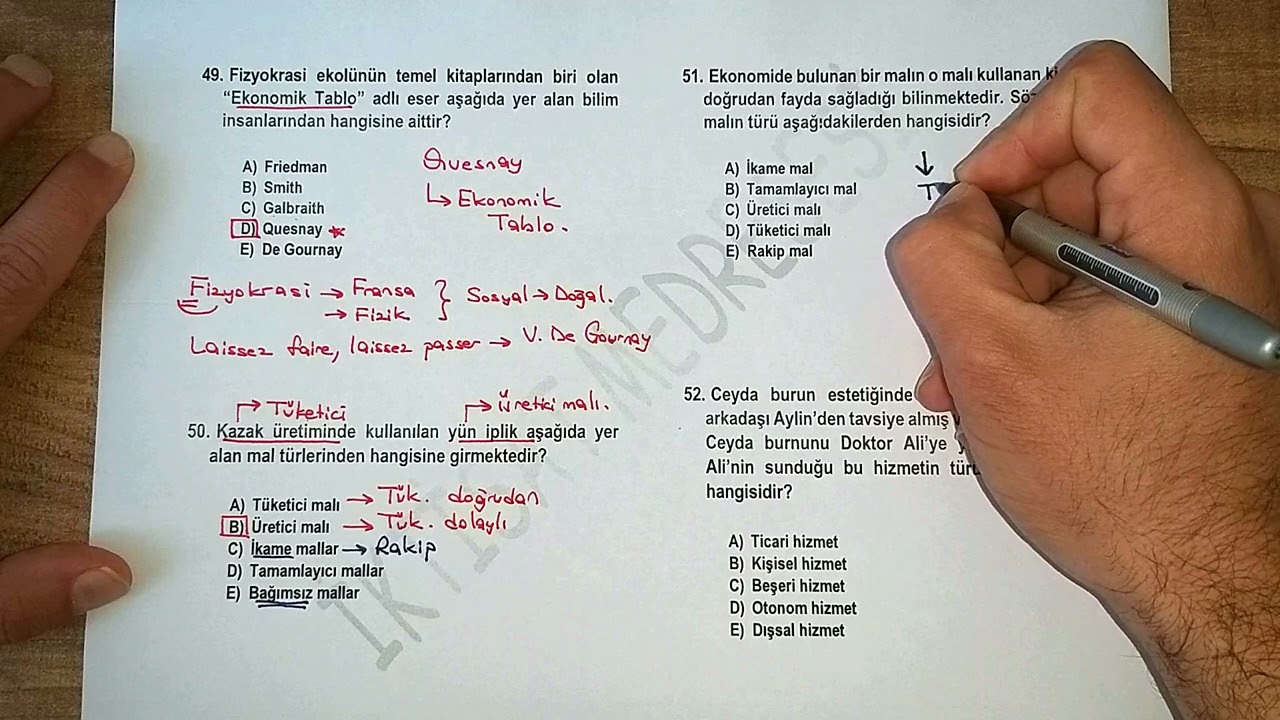 MİKRO İKTİSAT TEMEL KAVRAMLAR SORU ÇÖZÜMÜ - 13