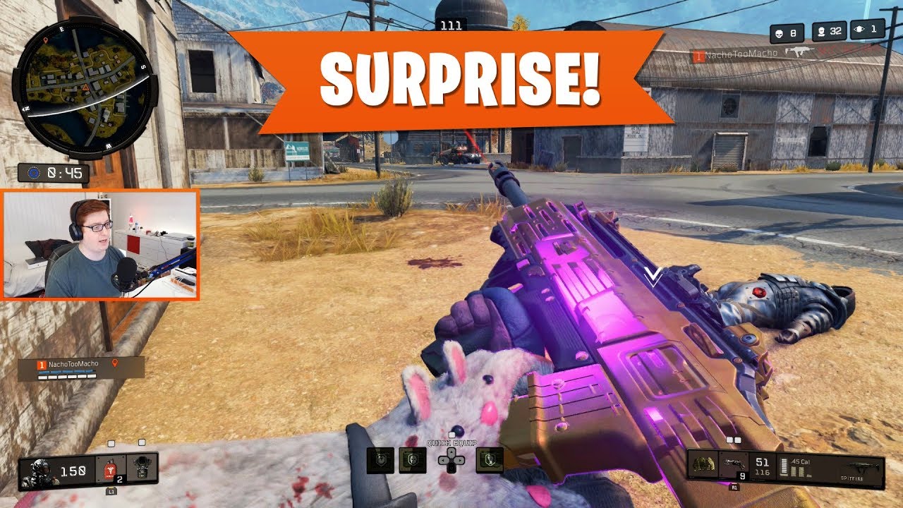 SURPRISE! | Black Ops 4 Blackout | PS4 Pro