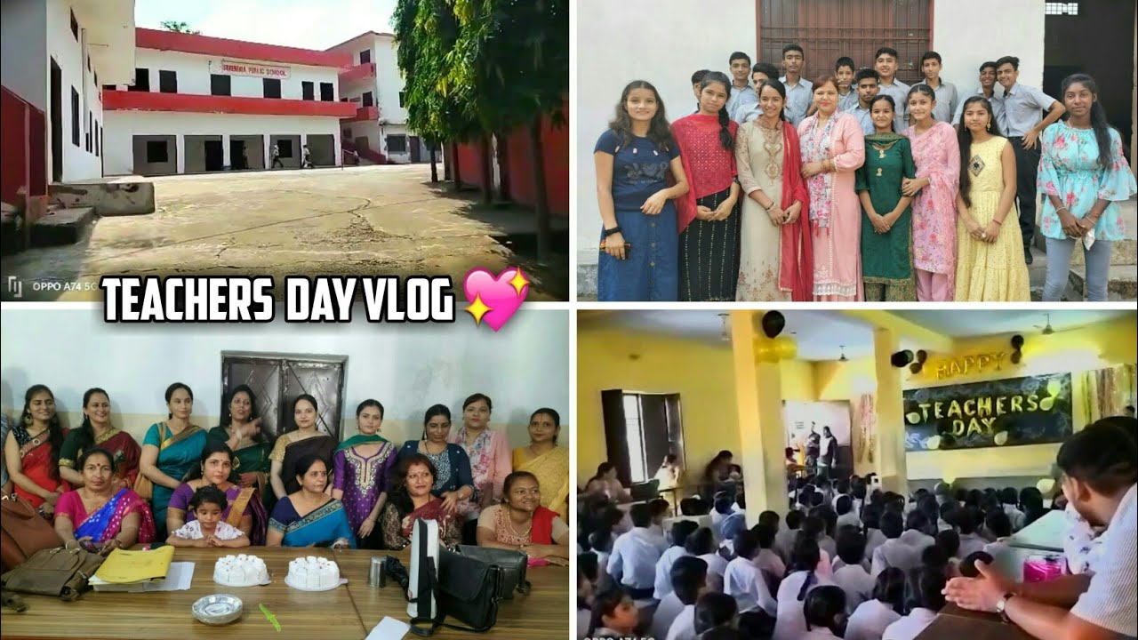 Teachers Day Vlog || Surendra Public school Nalagarh 💖
