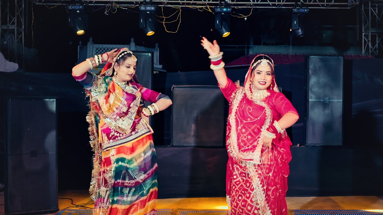शानदार राजस्थानी डांस - काच केरी चिमनी | Live Rajasthani Dance | Kaach Keri Chimni | Marwadi Dance