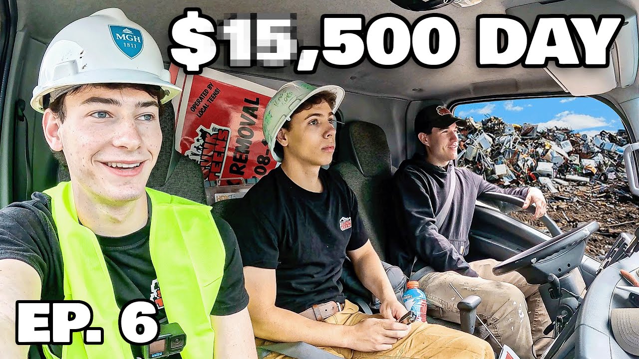 Average Day Managing a 5 Truck Junk Removal Operation at 19