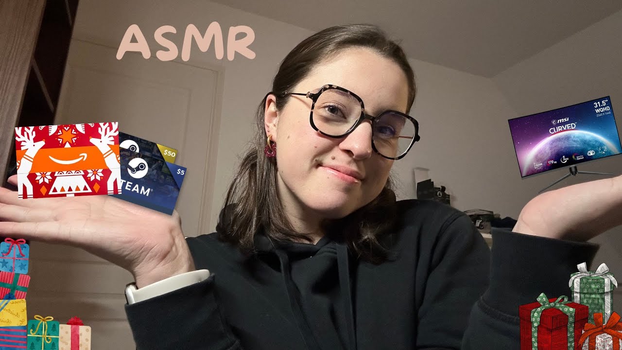 ASMR - MES CADEAUX DE NOËL 2025 ✨