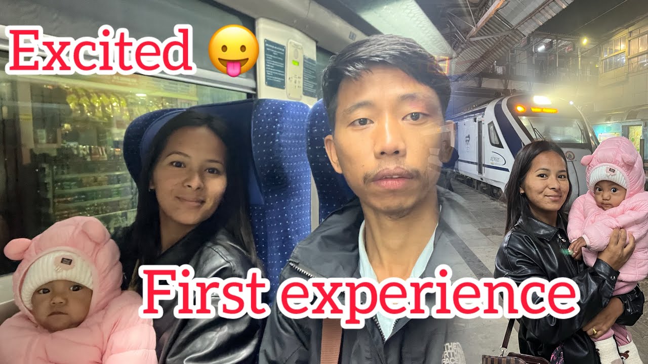 Baby First Train Journey Njp To Guwahati || Travel Dairies 