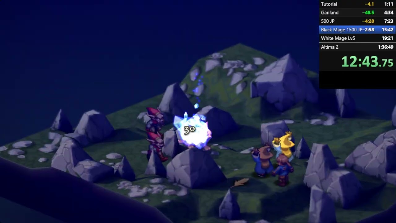 FFT:TIC Any% Squire Speedrun 1:33:24