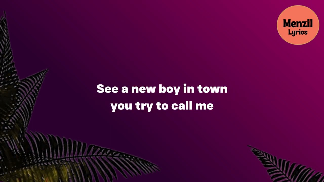 Elmah   New Boy In Town Speed Up Lyrics, Paroles｜ See a new boy new boy in town Tiktok Song