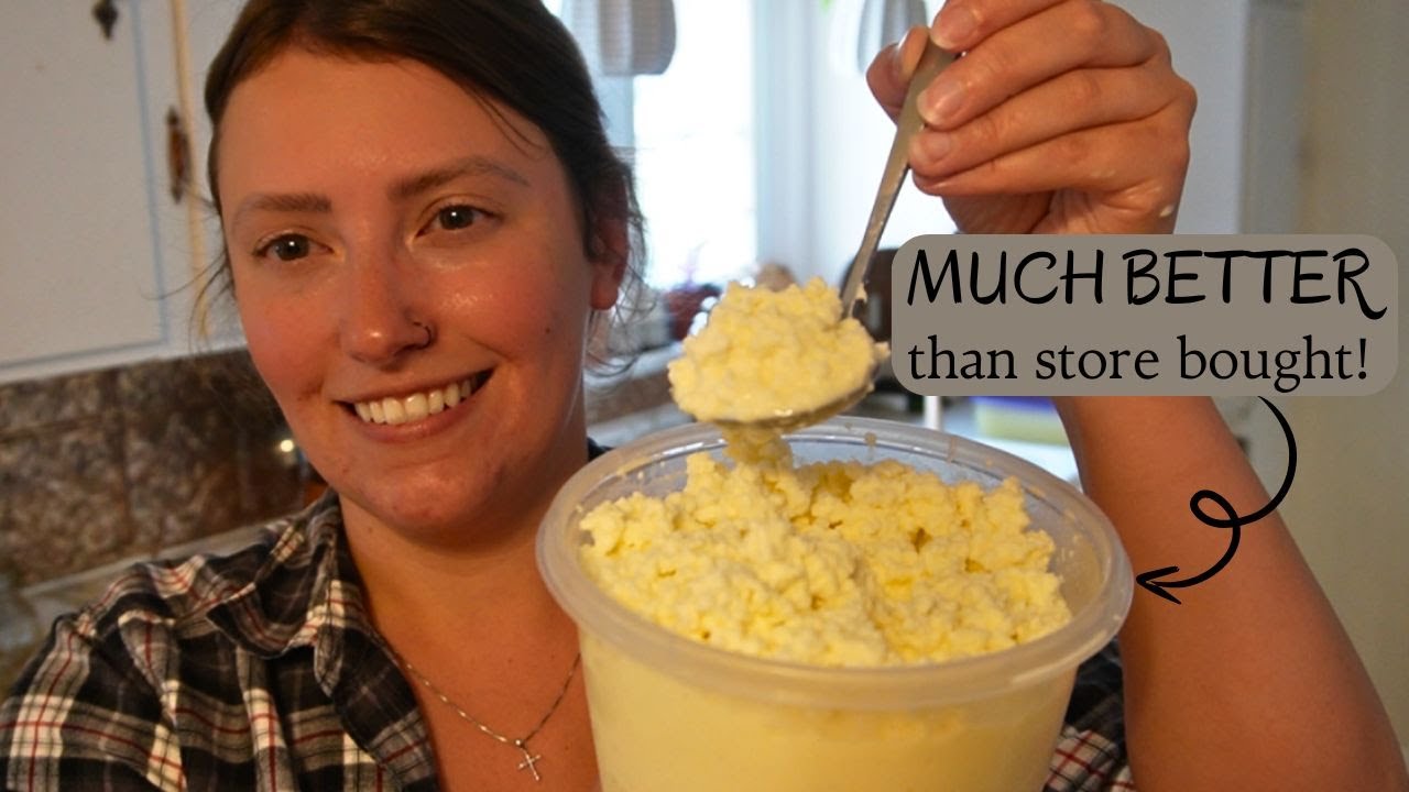EASY Homemade Cottage Cheese