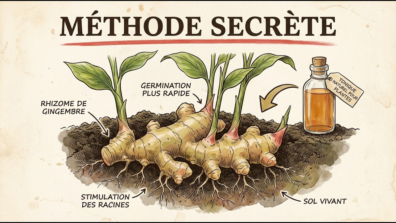 Ne plantez jamais le gingembre sans ceci – Pour des rhizomes plus gros et plus de gingembre