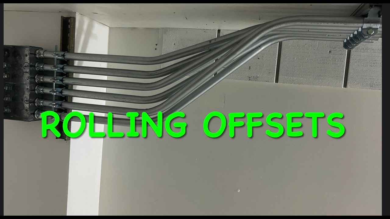 5 Steps to a Clean Rolling Offset (3/4” EMT)