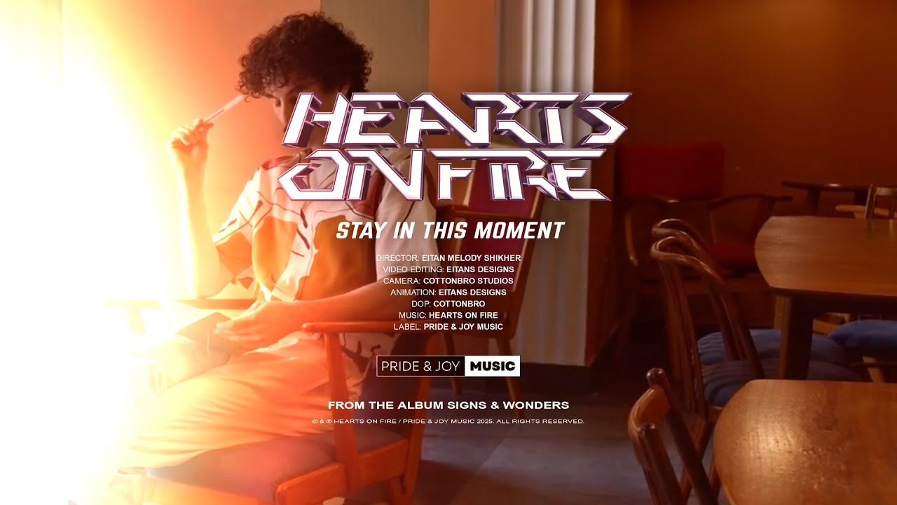 Hearts On Fire - Stay In This Moment (Official Lyric Video)
