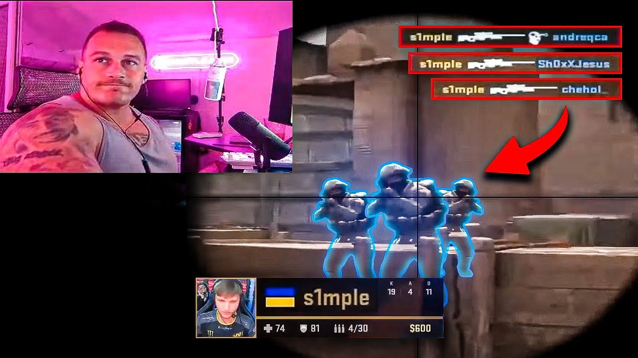 LOBA REACTS TO 2022 S1MPLE MOMENTS