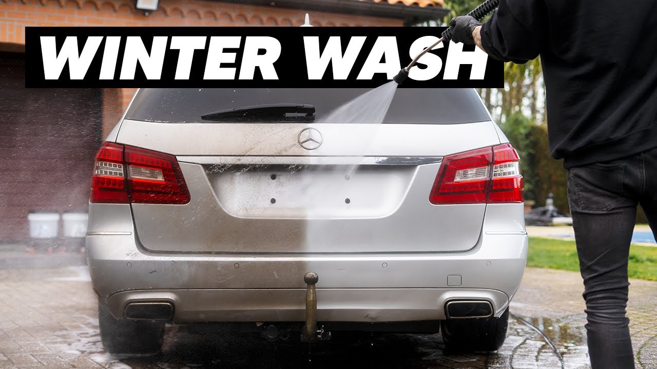 Dirty Mercedes Winter Wash - Interior & Exterior Auto Detailing