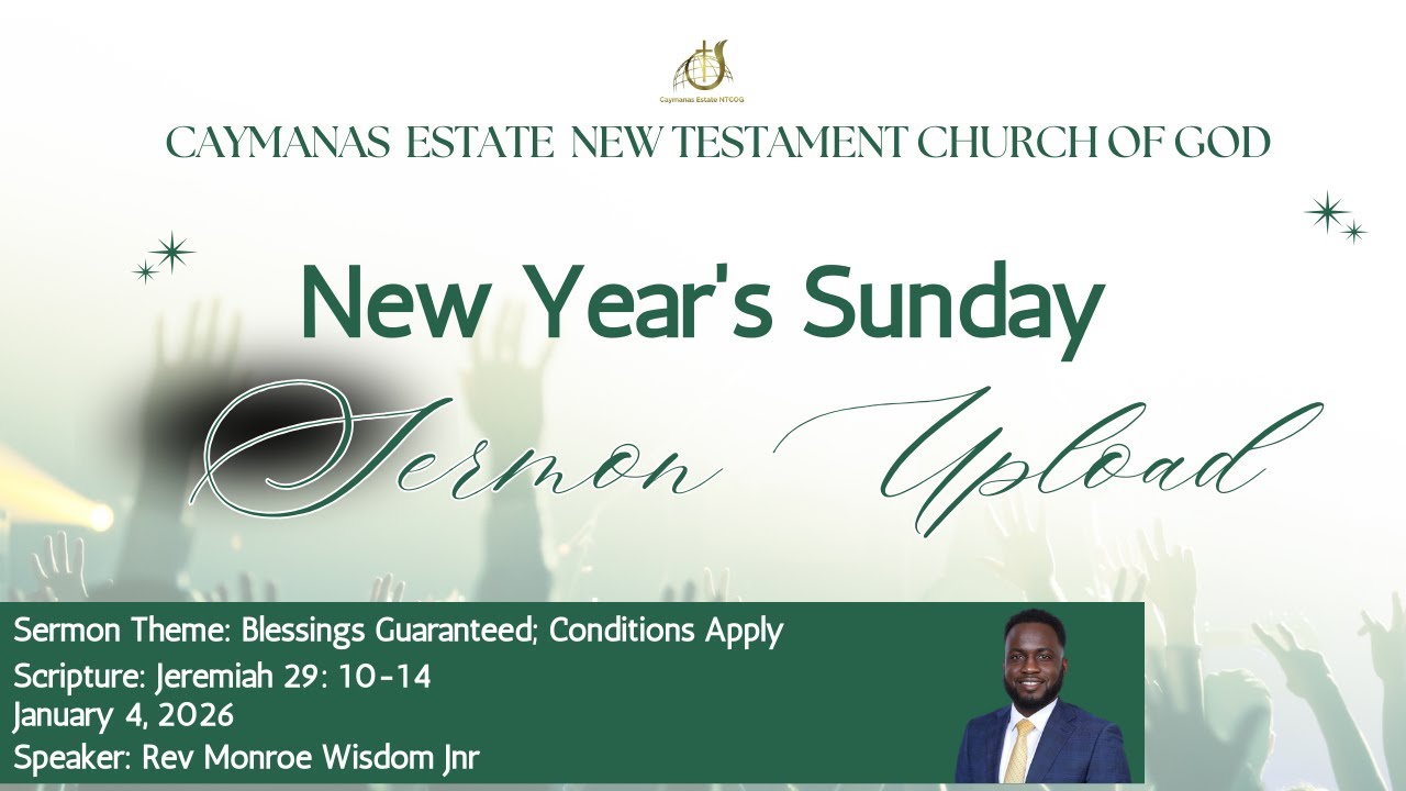 The Word|| January 4, 2026|| Blessings Guaranteed; Conditions Apply|| Rev Monroe  Wisdom Jnr.