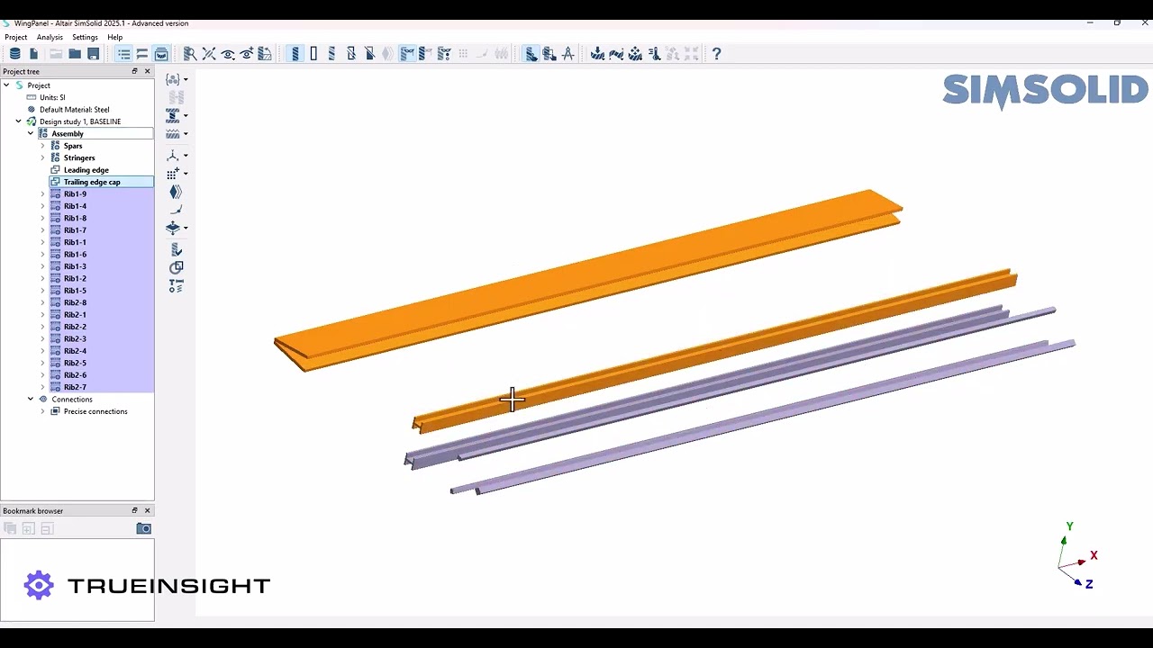 Composite Workflows in Altair SimSolid