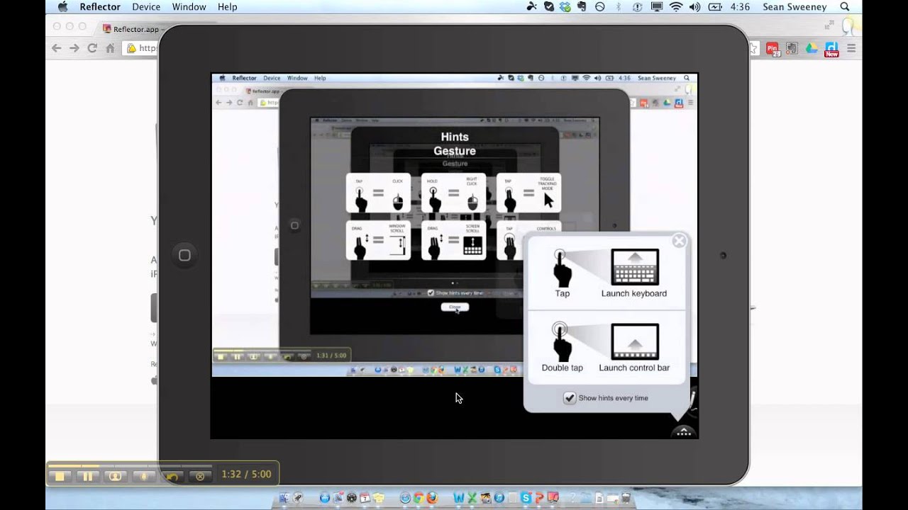 Reflector App: Interactive Whiteboard