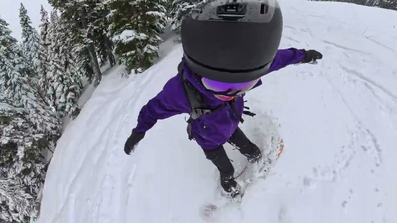 25/26 Day 09 Run 01 Stevens Pass Snowboarding January