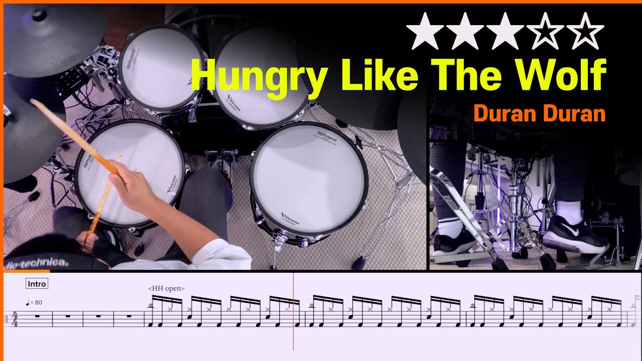 [Lv.12] Hungry Like The Wolf  - Duran Duran (★★★☆☆)