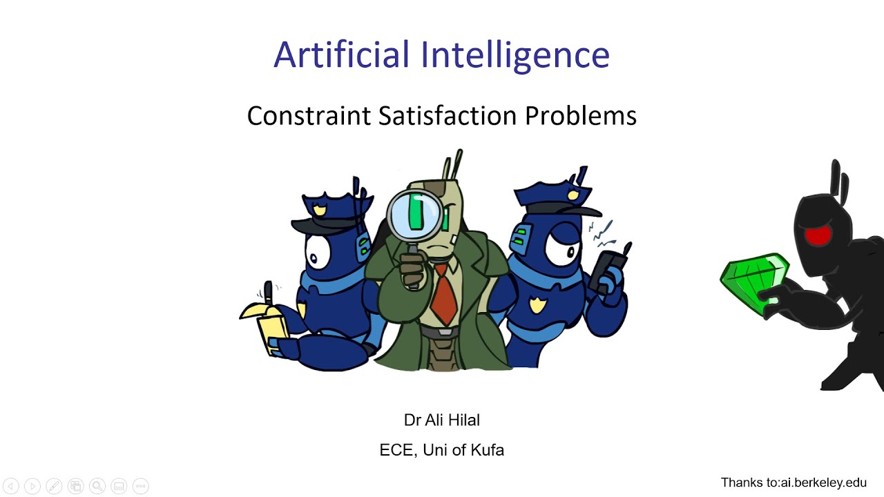 الذكاء الاصطناعي، المحاضرة الرابعة مسائل تحقيق القيود Constraint Satisfaction Problems