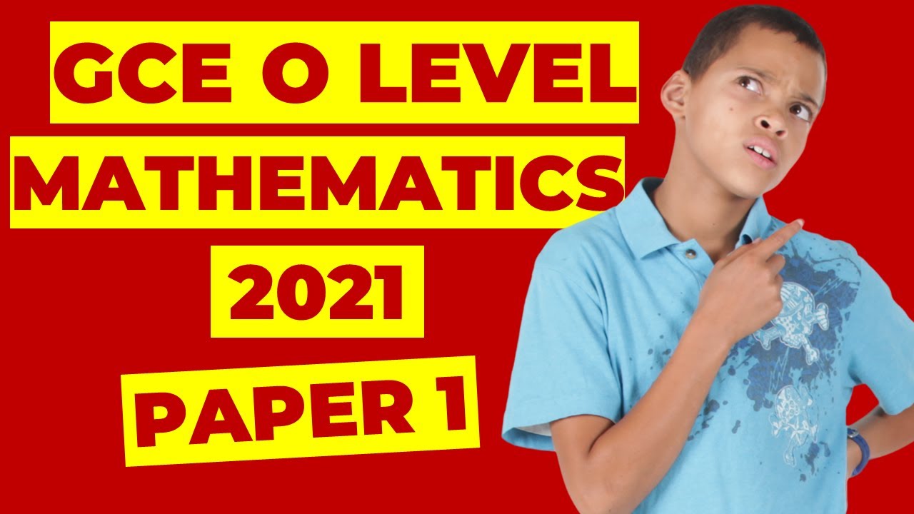O level Mathematics (4048) Year 2021 Paper 1 | Singapore MOE Syllabus TYS Past Year Paper