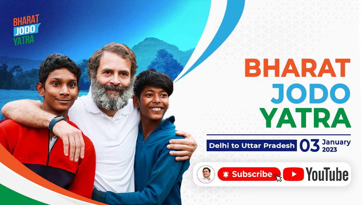 Bharat Jodo Yatra | Kashmiri Gate to Pavi Sadakpur | Delhi to Uttar Pradesh