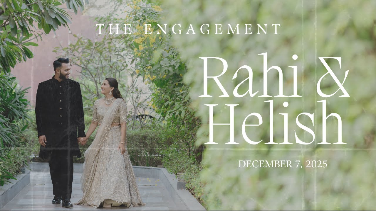 Rahi & Helish || Engagement Highlights (Warning: Full Bollywood Plot)