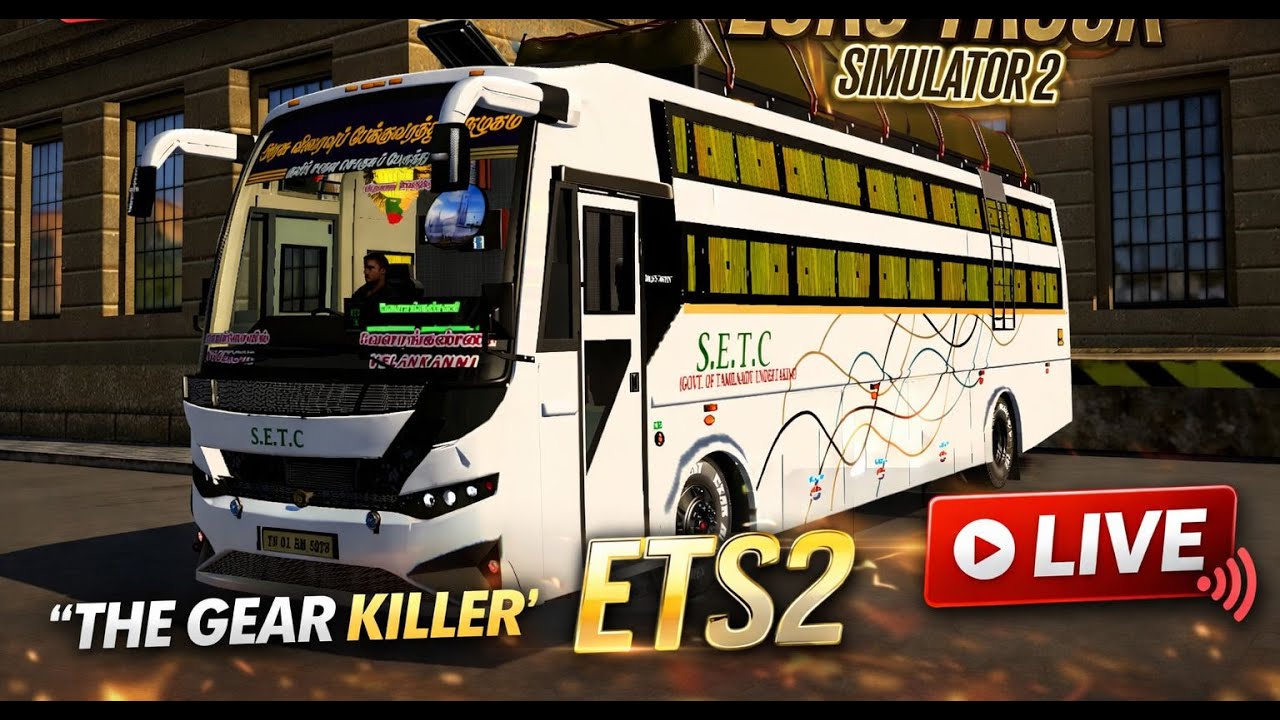 ETS2 LIVE STREAM 🔴 | SETC Night Drive ❄️ | THE GEAR KILLER IS LIVE - 11