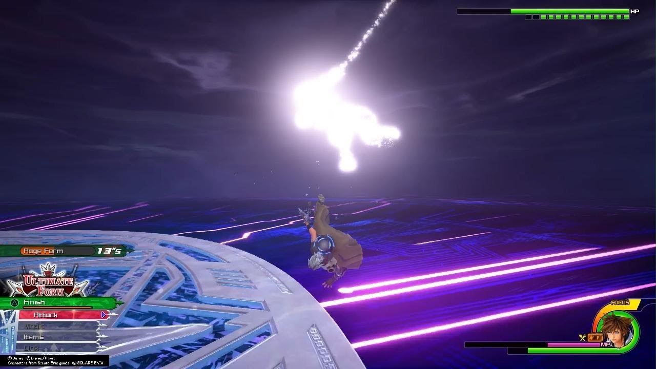 Terra Xehanort data battle Proud mode KH3