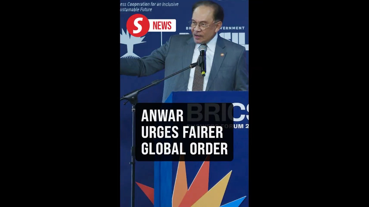 BRICS 2025: Anwar calls for fairer global order, says Global South now a key player