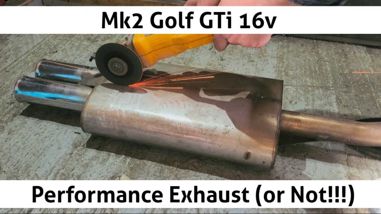 Mk2 Golf GTi 16v - Performance Exhaust (or Not!!!)