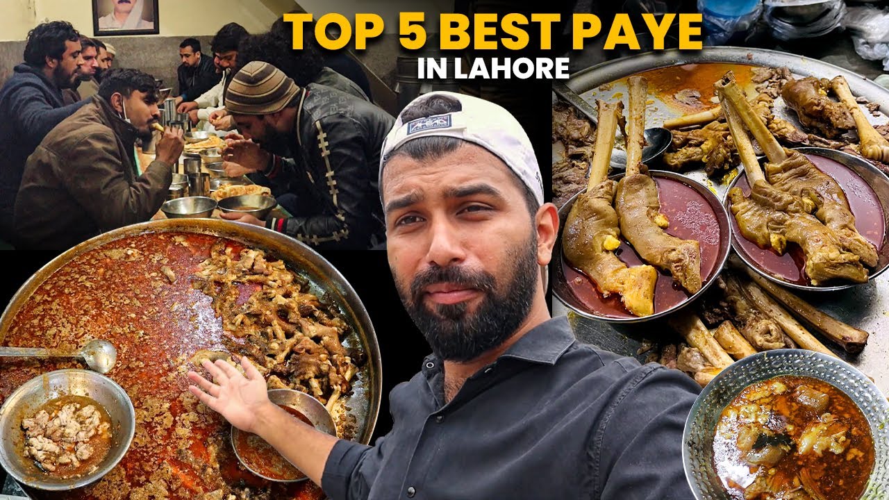 5 Best Siri Paye or bong paye  locations in Lahore 2023 | Al Khiar Bong Paye