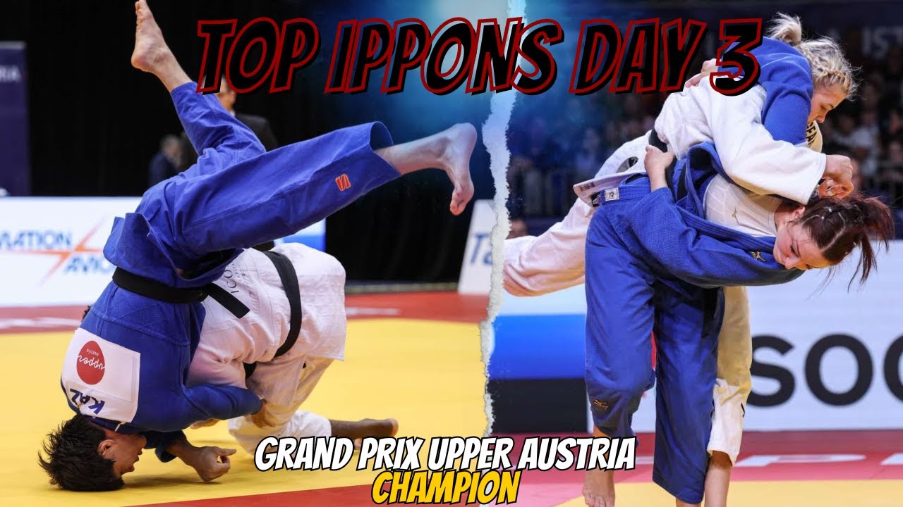 THE TOP IPPONS:  from Grand Prix Upper Austria 2024 - DAY 3