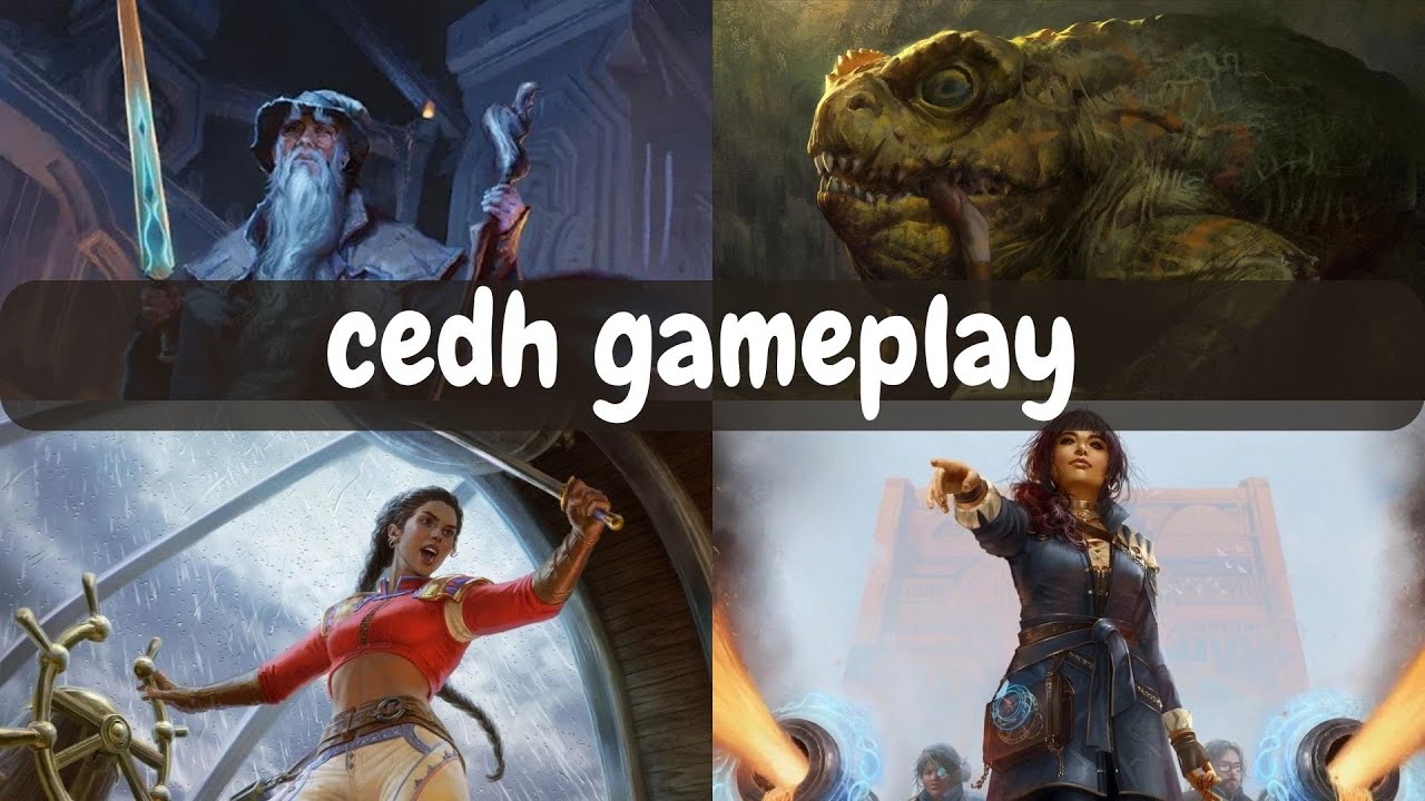 jhoira vs sisay vs the gitrog monster vs gandal the grey cedh gameplay
