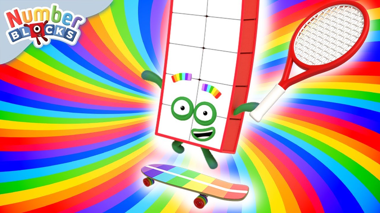 Deporte para ni&ntilde;os ⚽ | Numberblocks en Espa&ntilde;ol | Aprende a contar