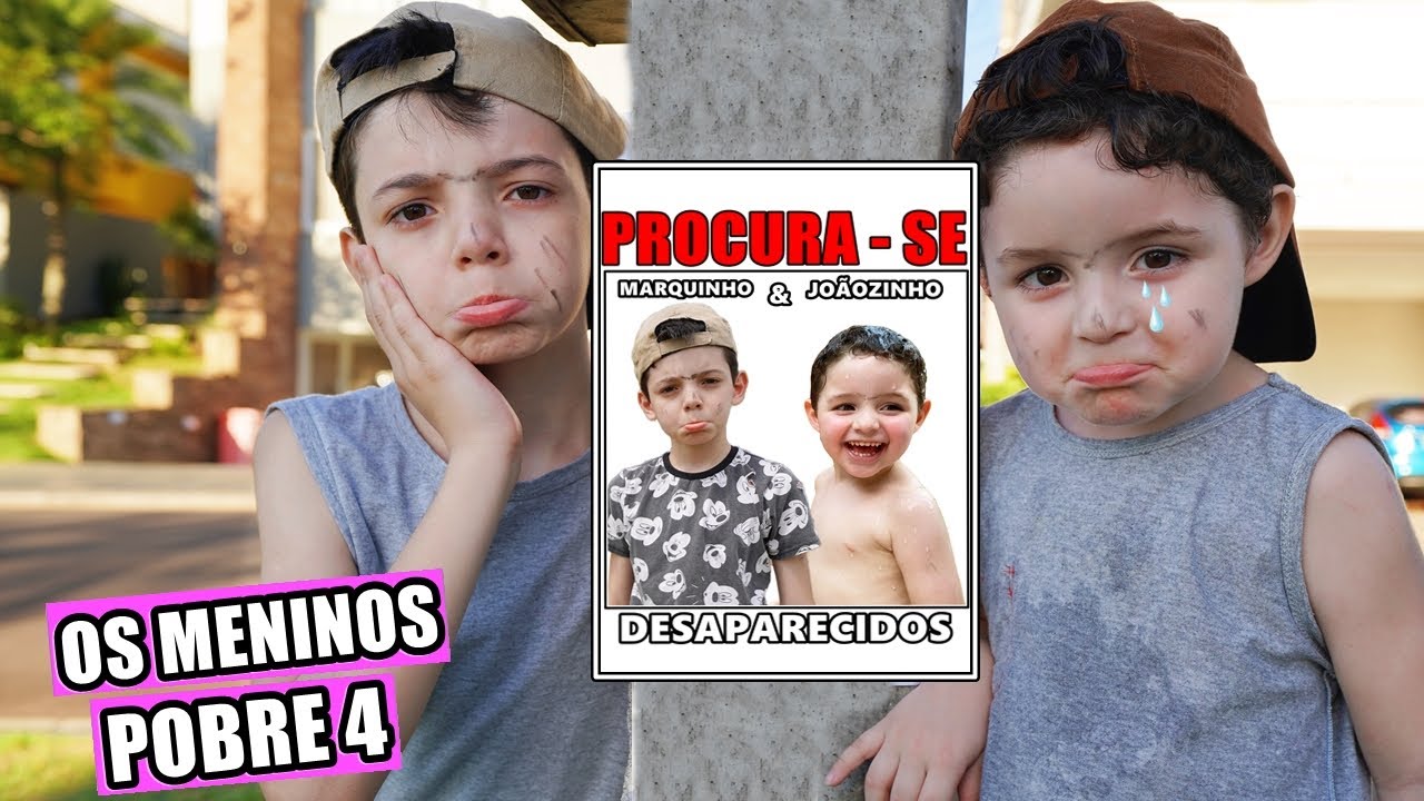 OS MENINOS POBRE QUE MORAVAM NA CASINHA DE PAPELÃO - Parte 4