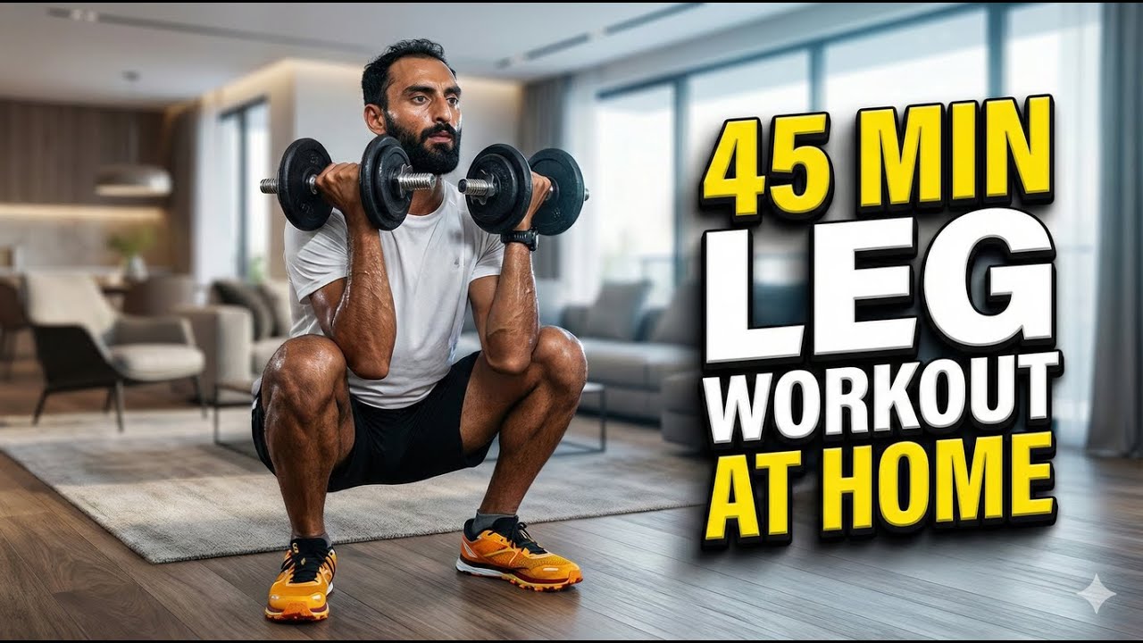 Build Athlete Legs: 45 Min Leg Workout