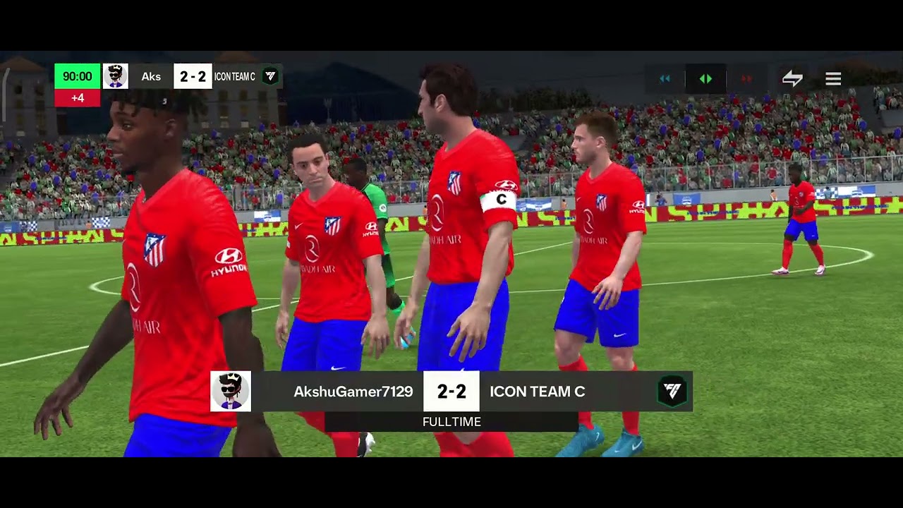 Roberto Carlos Icon Chronicles Last Match | FC Mobile 🤩🤩
