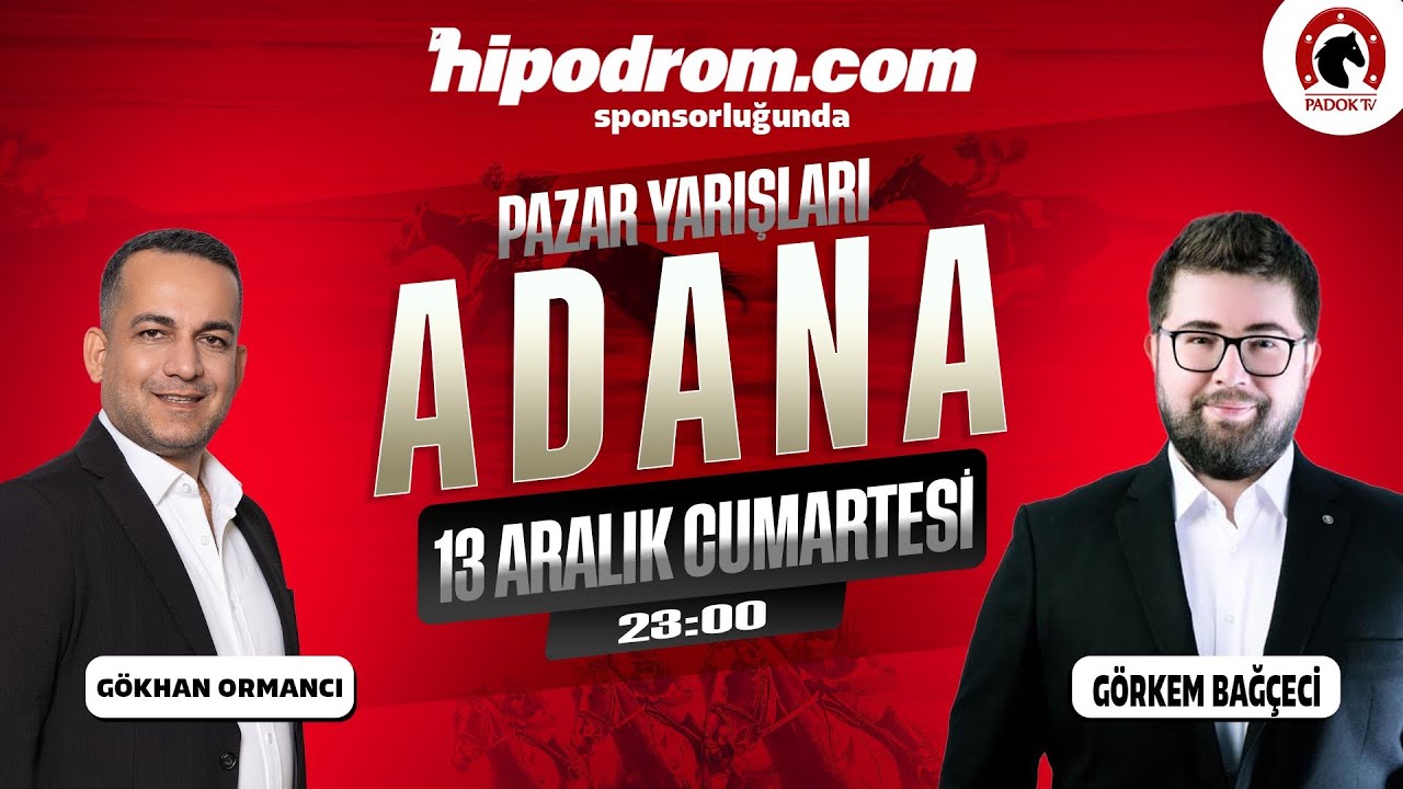 14 Aralık 2025 // Adana At Yarışı Tahminleri // G&ouml;khan Ormancı - G&ouml;rkem Bağ&ccedil;eci