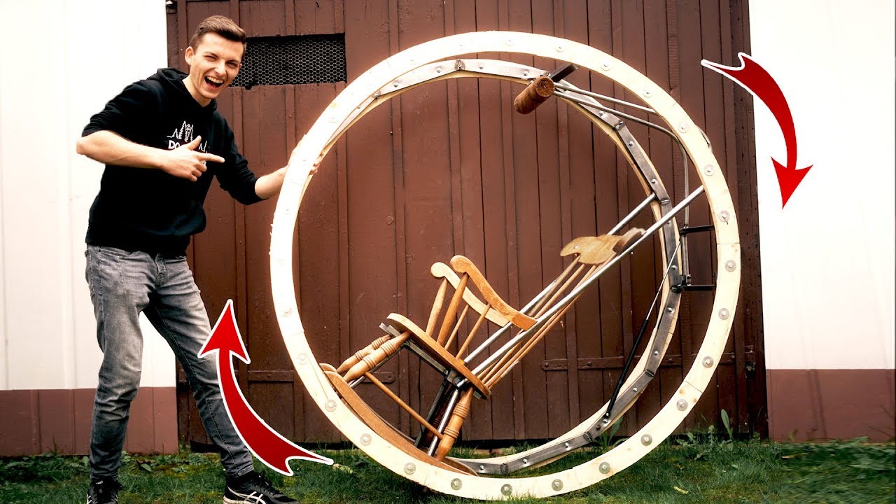 Der 360° LOOPING - SCHAUKELSTUHL!