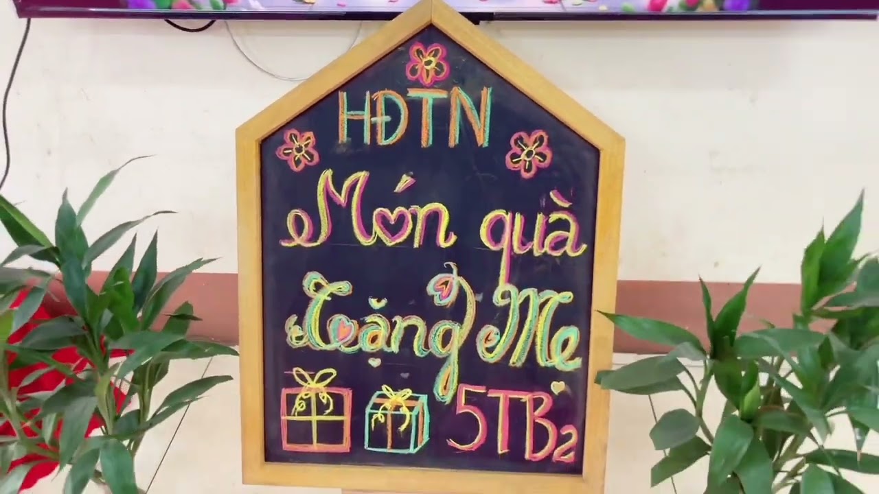 HĐTN: món quà tặng mẹ lớp 5-6TB2 Trường MN Bố Hạ