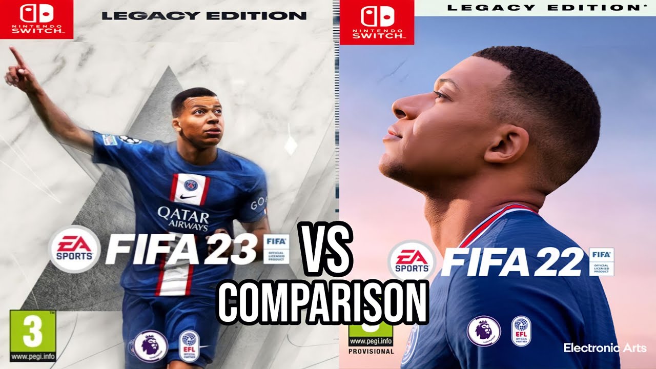 FIFA 23 против FIFA 22 на Nintendo Switch