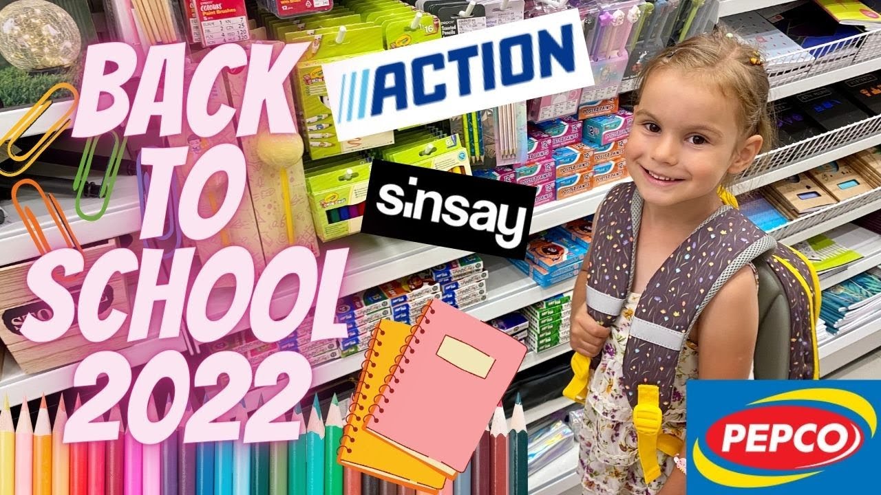 Back to school 2022✂️📌🖇 Przybory szkolne🖍📕 Nowości z Pepco, Action, Sinsay🤩 Musisz to mieć!🔥